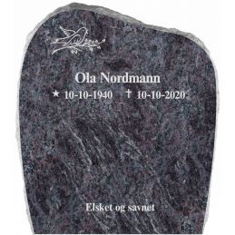 Gravsteiner  minner i granitt og skrift